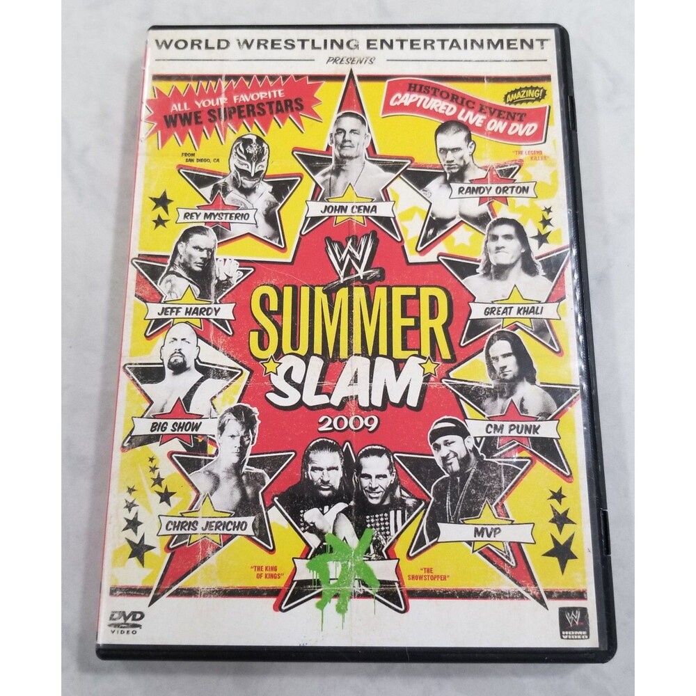 WWE SummerSlam 2009 DVD